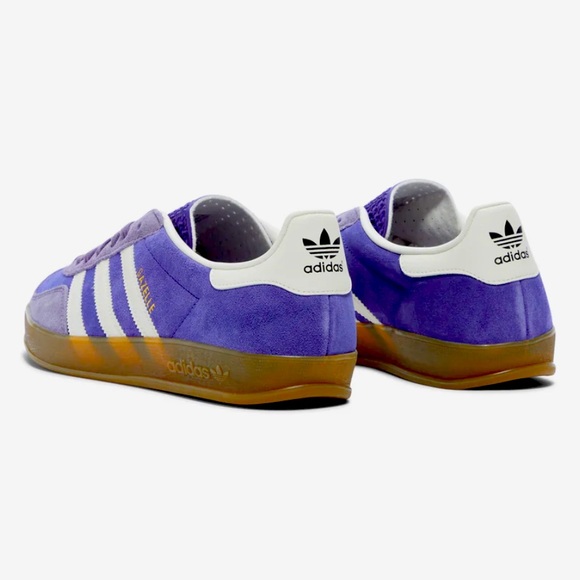 🤷🏼‍♀️ ADIDAS GAZELLE INDOOR COLLEGIATE PURPLE 💜 - Picture 5 of 5
